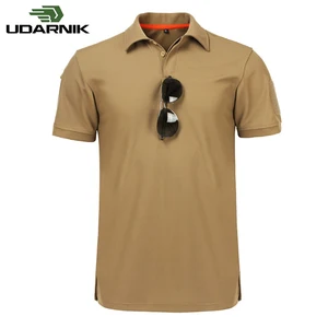 Повседневная мужская рубашка в стиле милитари, армейские тактические топы, быстросохнущие карго, Боевая дышащая тренировочная рубашка с короткими рукавами в стиле милитари 925-139