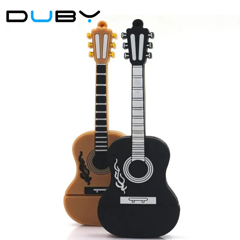 100% реальный объем музыкальный инструмент гитара Usb флэш накопитель/Usb карта