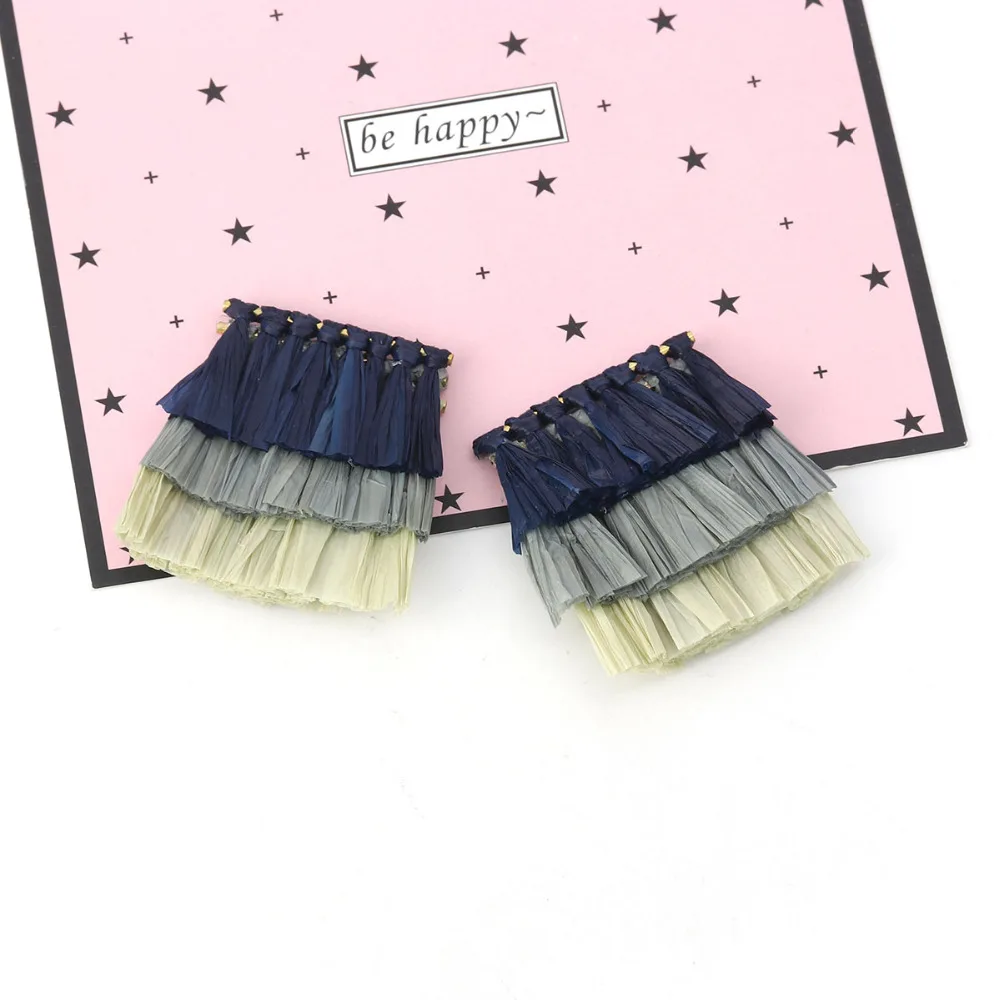 Doreen Box Raffia бумажная коробка для рукоделия и аксессуары ювелирных изделий 4 5 см x 3 (1