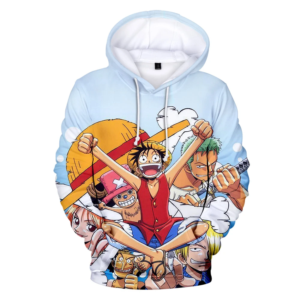 Новинка цельные 3D толстовки Aikooki для мужчин и женщин принт обезьяны D Luffy Аниме