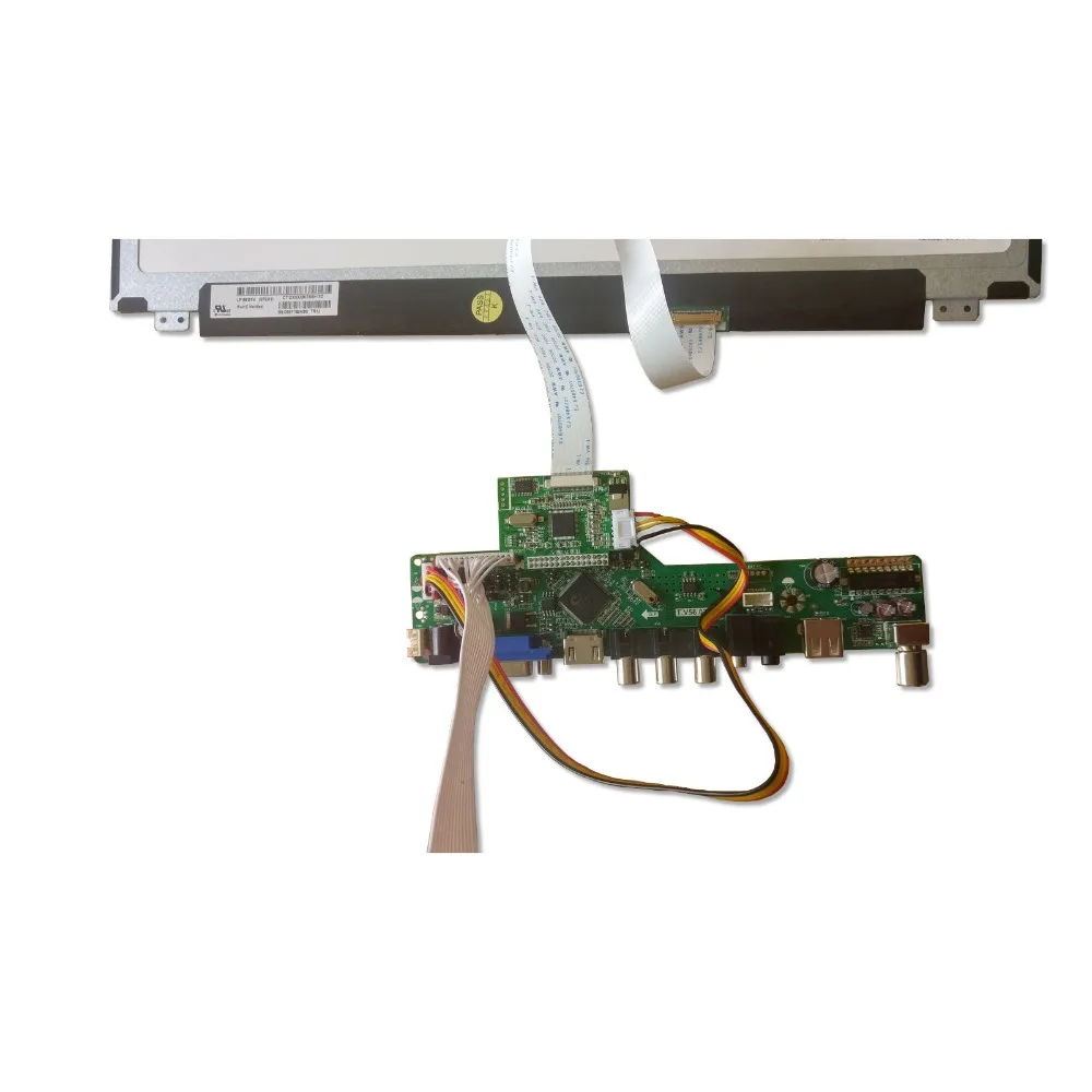 ТВ HDMI VGA ЖК светодиодный EDP комплект контроллер драйвер платы для 30pin B156HTN03.8 1920*1080 панель экран карты