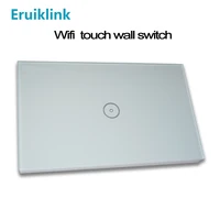 american standard ac100 240 luxurywifi remotecontrol wall touch sensor switch 1 gang 1 way tuya alexa google home white