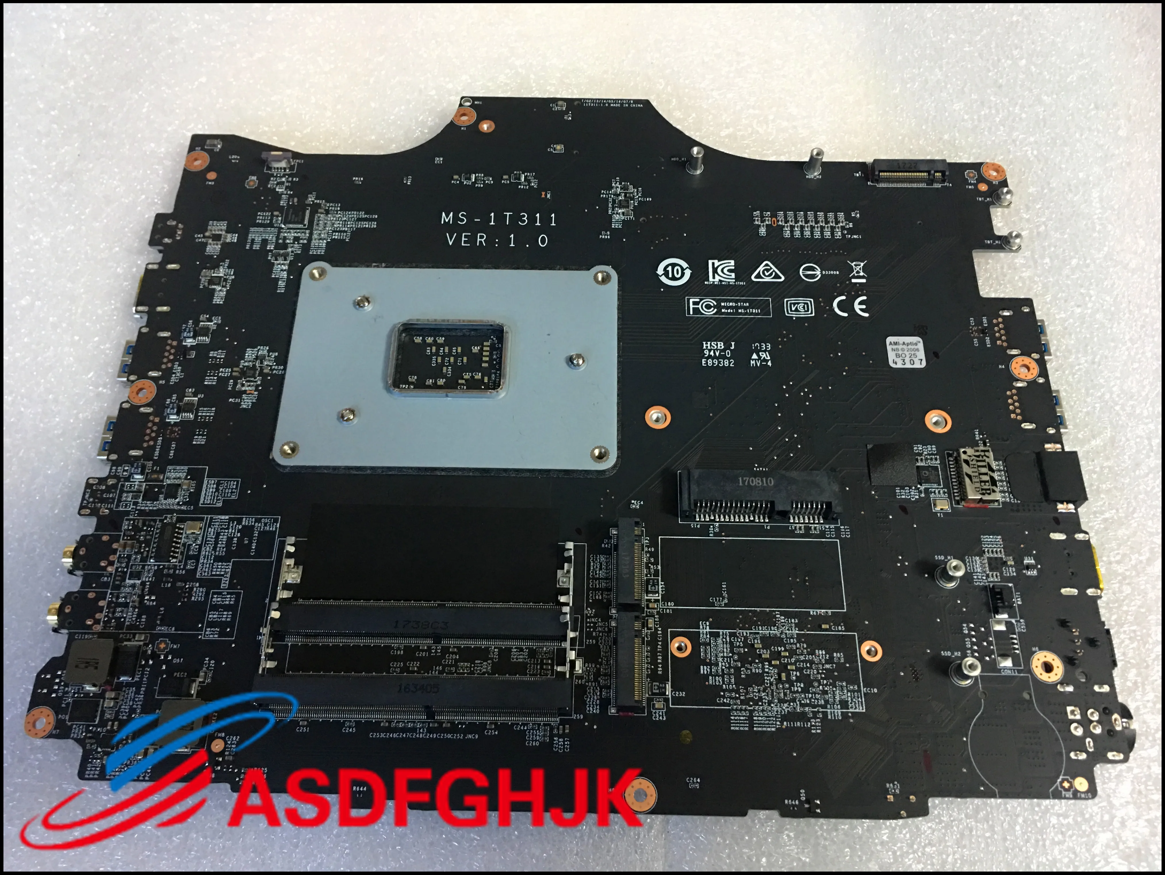 Оригинальный ms 1t311 для MSI VORTEX G25 8RD MS 1T31 материнская плата полностью