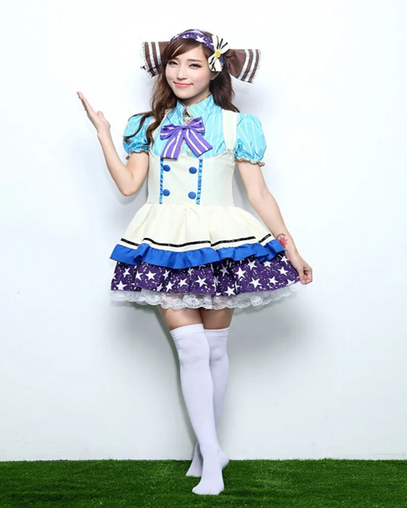 Новый стиль костюмы в стиле аниме Love Live Fantasia юбка принцессы на Хэллоуин одежда