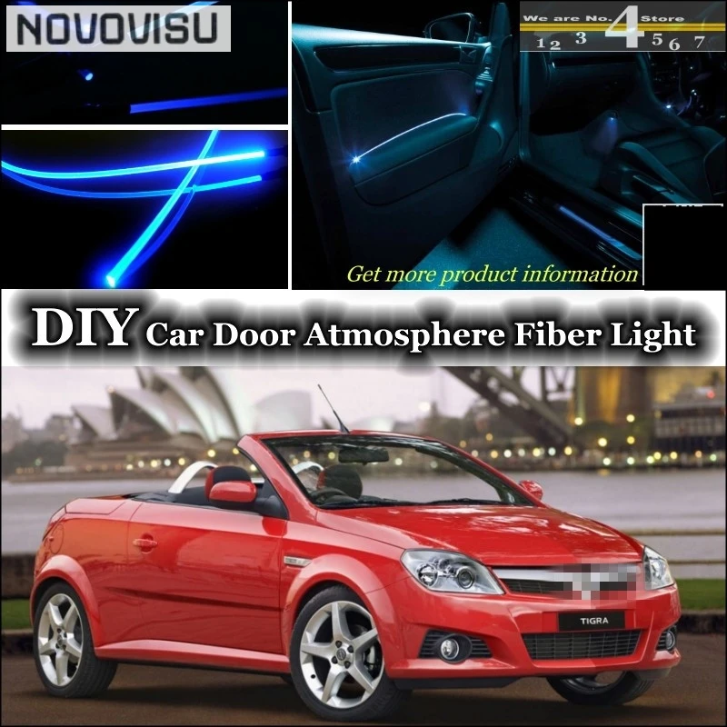 Novovisu для Opel Tigra A/B интерьер окружающего света настройки атмосферу волокно