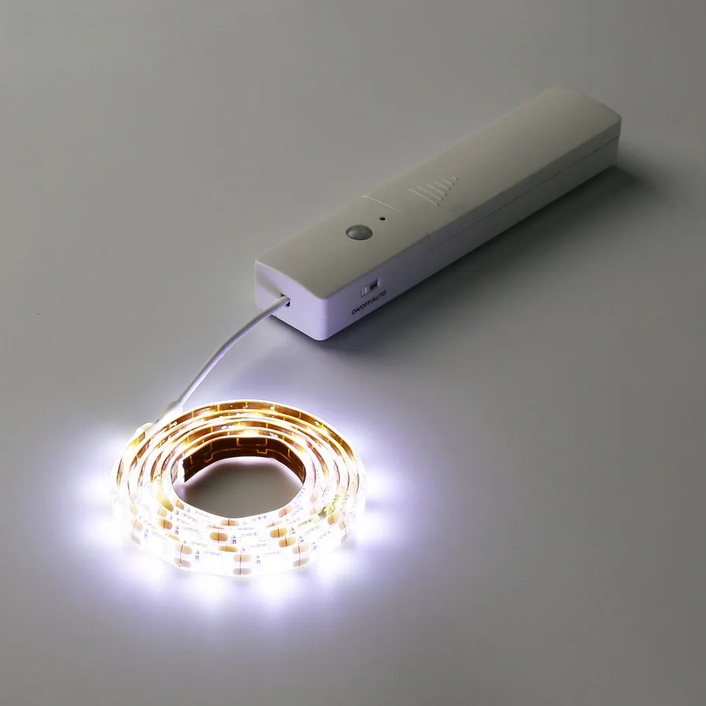 Светодиодная лента с пассивным инфракрасным датчиком движения ночное освещение