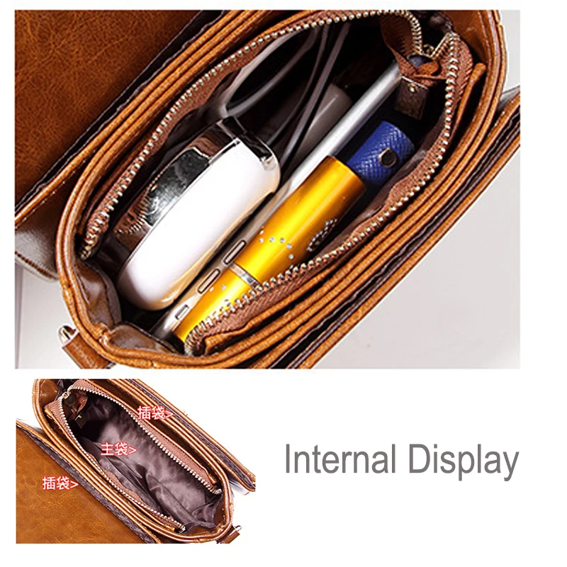 2019 Новая модная сумка для женщин маленькая через плечо женская кожаная на