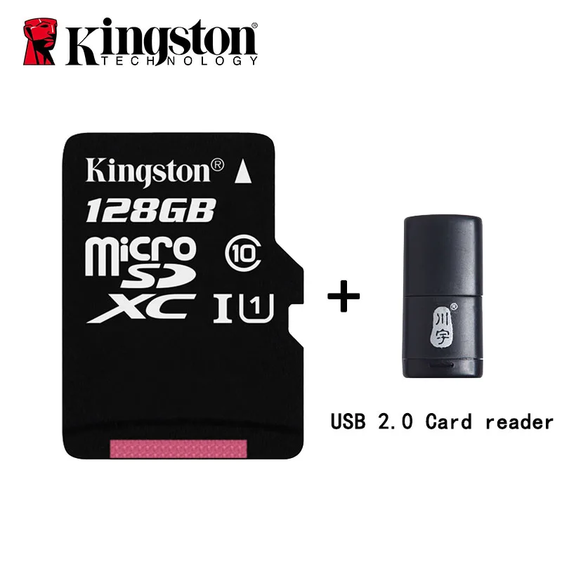 Kingston C10 карта памяти Micro SD класс 10 16 ГБ 32 64 128 8 Гб|memory card 16gb|8gb micro sd cardmicrosd |