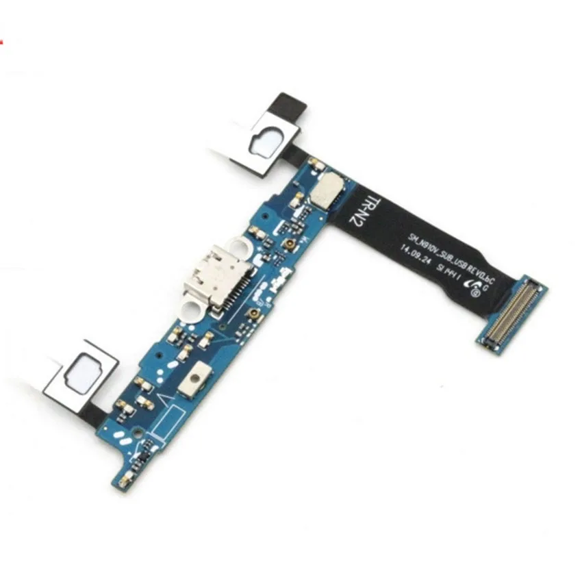 Гибкий кабель для зарядной док станции USB Samsung Galaxy Note 4 Note4 N910F разъем микрофона с