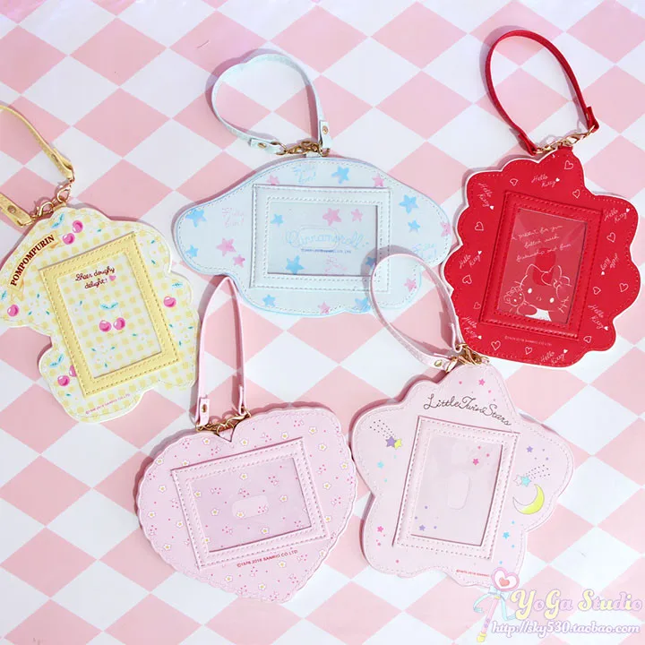 Мультфильм Япония hello kitty My Melody Cinnamoroll пудинг собака Маленькие близнецы звезды автобус карта Студенческая карта чехол Брелок багажная бирка