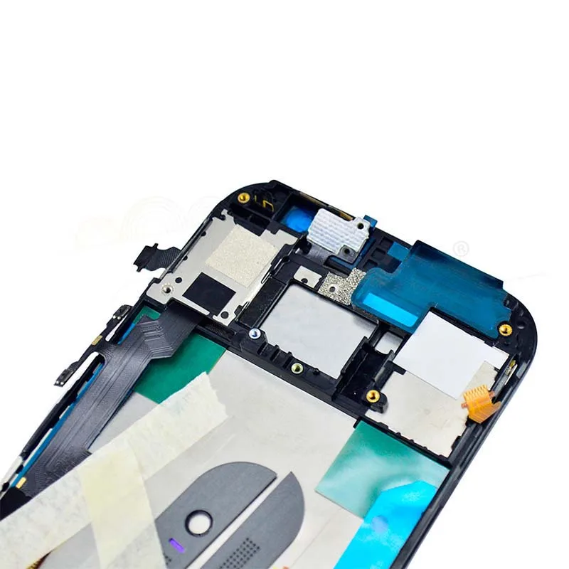 Для HTC ONE M8 ЖК дисплей сенсорный экран + рамка дигитайзер сборка 1920x1080 запасные