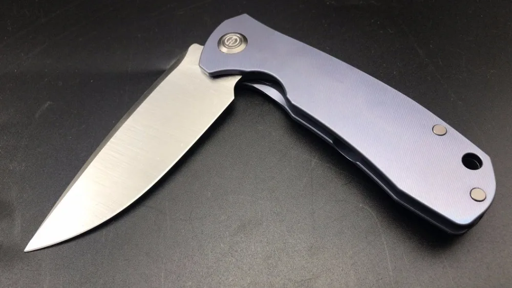 Титановый Maxace Balance M390 атласный подшипник с лезвием компактный походный нож