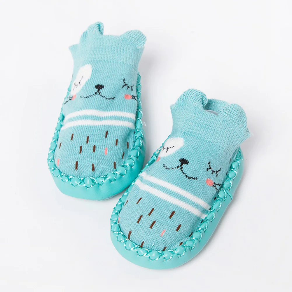 Baby Slipper Socks Toddler Boys Girls Anti-slip Warm Cotton Walking for 0-3 Years | Детская одежда и обувь