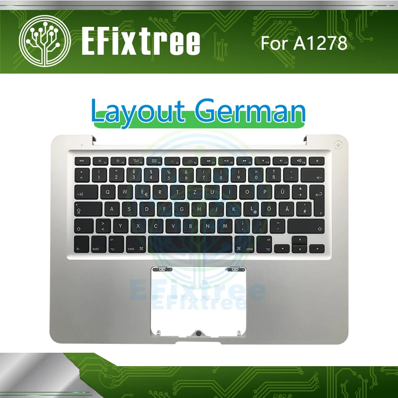 A1278 верхний чехол Чехол с раскладкой клавиатуры немецкий дизайн для Macbook Air 13 3