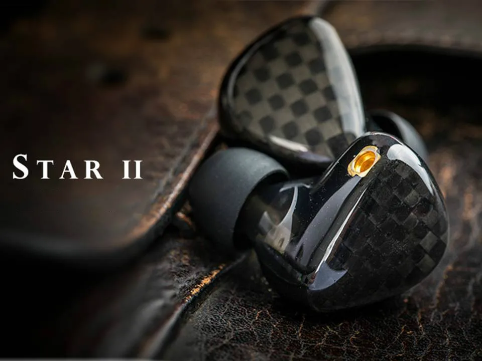 SHOZY Star II высококачественные аудиофиловые наушники-вкладыши IEMs