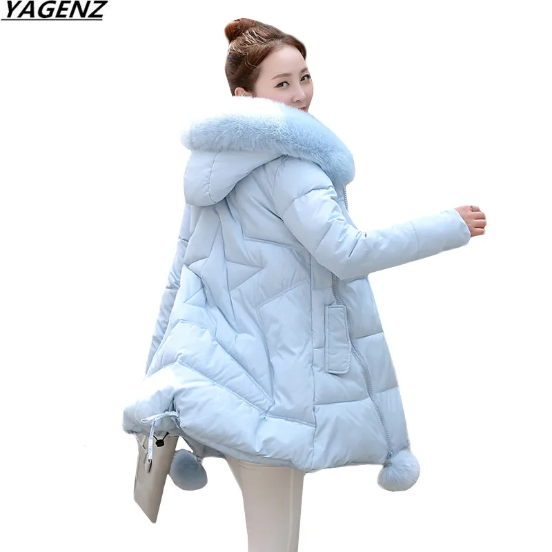 

Women Thick Warm Long Winter Jacket Women Parkas 2020 Faux Fur Collar Hooded Cotton Padded Winter Coat Female Outerwear 5XL 6XL