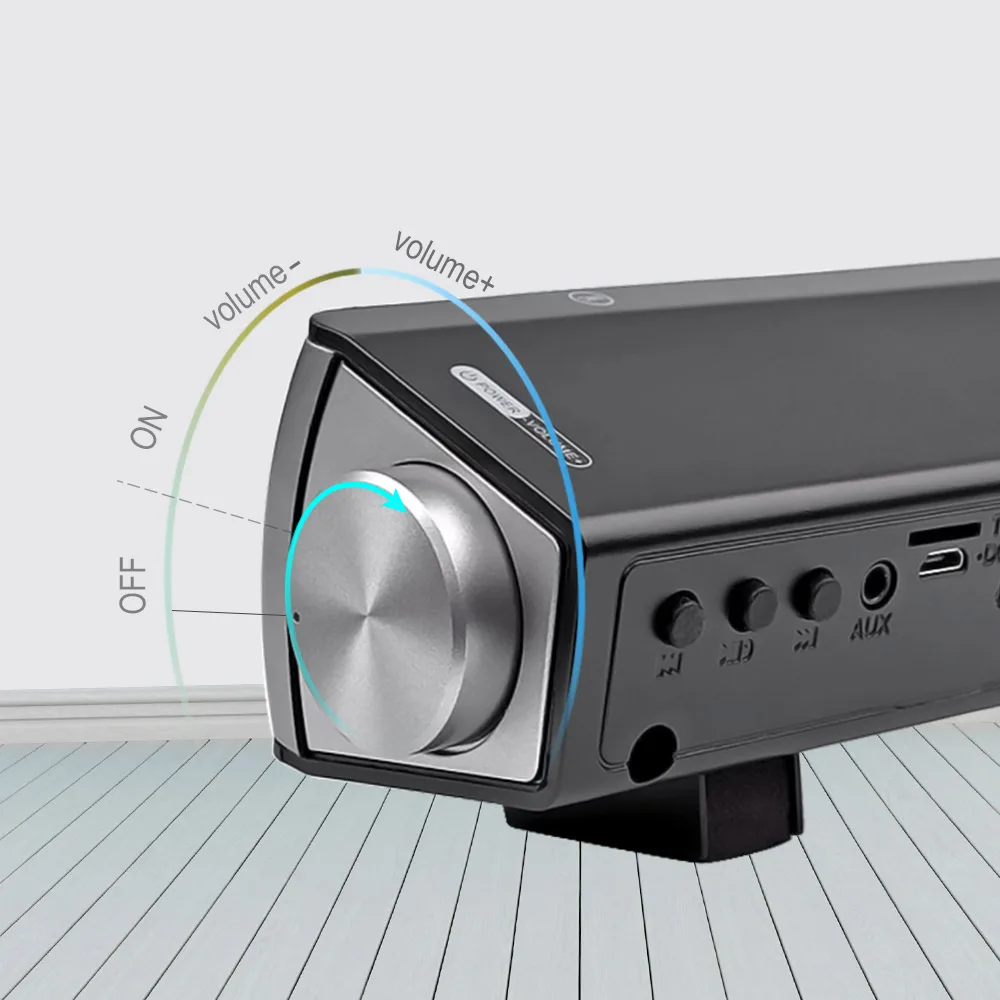 AIYIMA портативный беспроводной Altavoz Bluetooth Саундбар Динамик ТВ звуковая панель Колонка USB для ПК динамик s домашний кинотеатр звуковая система