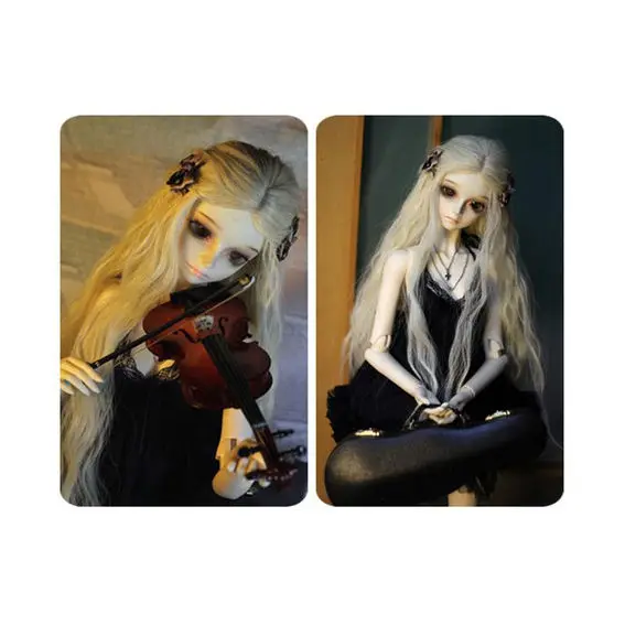 [Wamami] Мини деревянная скрипка 1/4 MSD 1/6 1/3 SD DZ SD17 DZ70 дядюшка BJD Dollfie аксессуары не для