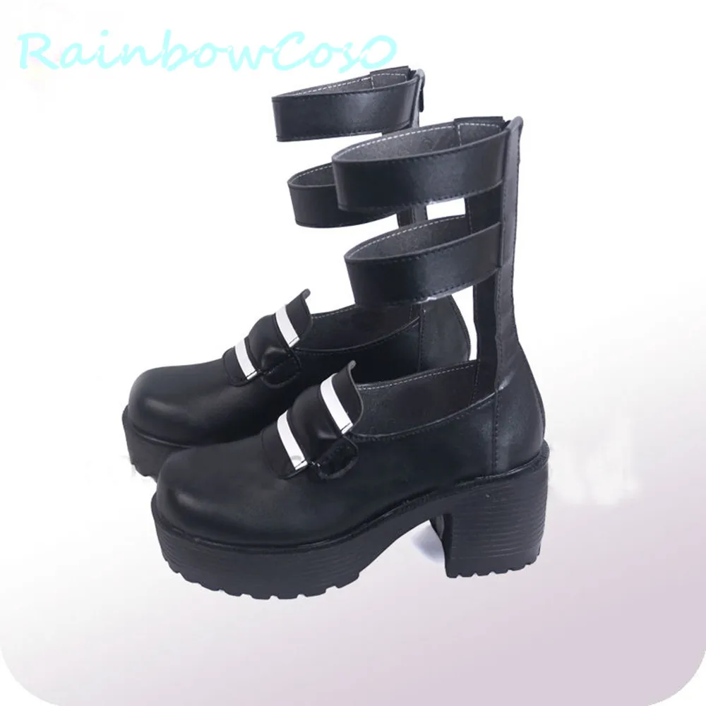Обувь для костюмированной вечеринки rainbowco0 My Hero academic Boku No akademio Himiko Toga ботинки с
