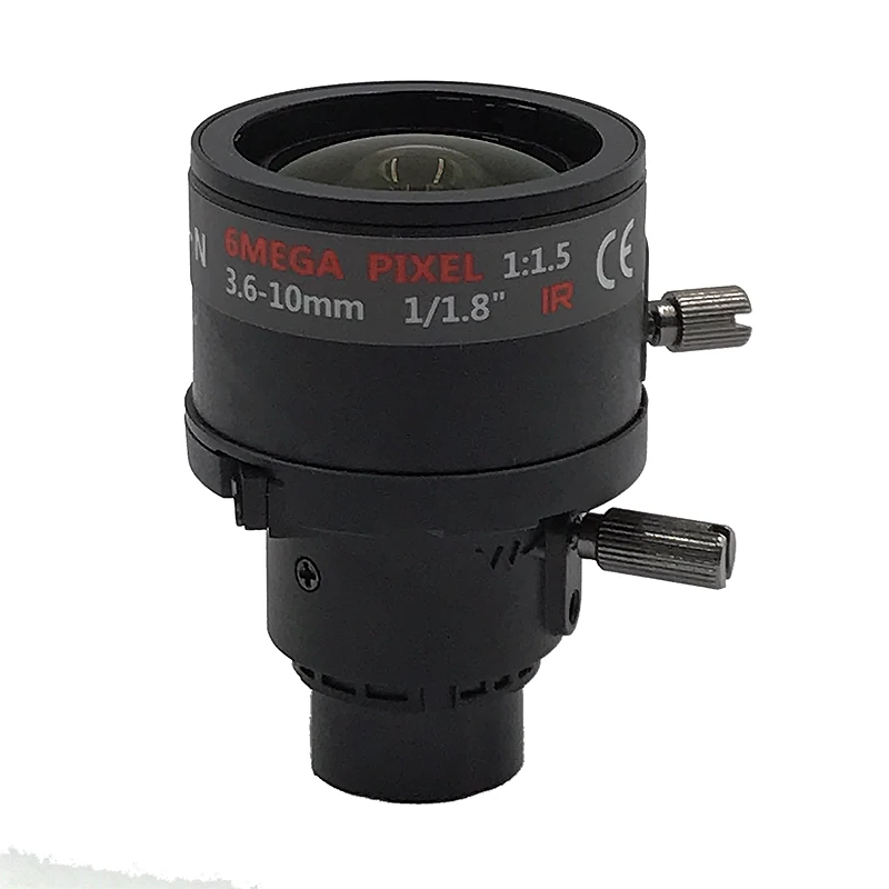 Ручной зум IRIS F1.5 HD VF CCTV объектив 3 6 10 мм варифокальный 109 42 градусов 1/1.8 &quot6MP MP D14 SL