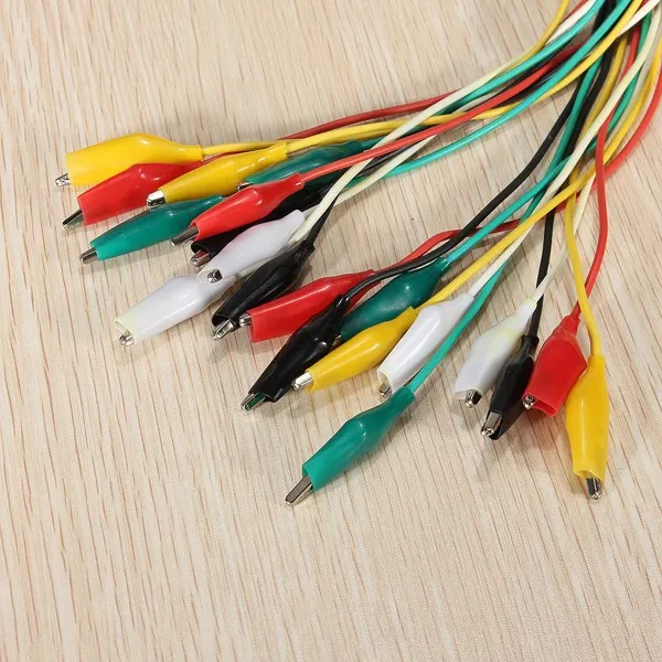 Зажимы типа крокодил Аллигатор 10 шт. зажимы для электронных сигарет кабель с