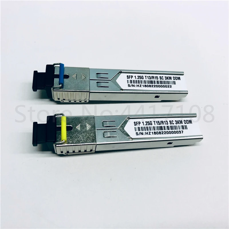10 pcsSC разъем 1 25 Гбит/с 3 км DDM двунаправленный Otdr оптический модуль tranceiver 1310nm/1550nm WDM