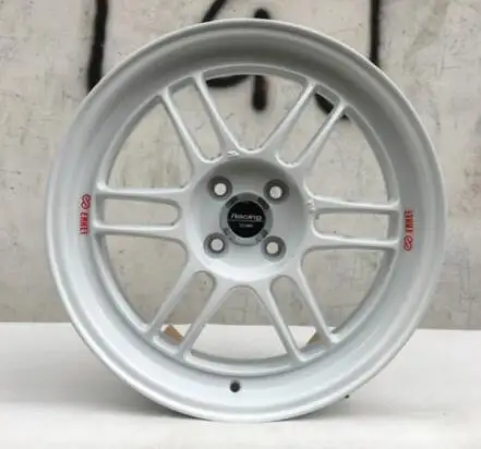 ENKEI белый и золотой цвет 16x7 0 4x100 Автомобильные Колесные диски из сплава|rims 4x100|rims