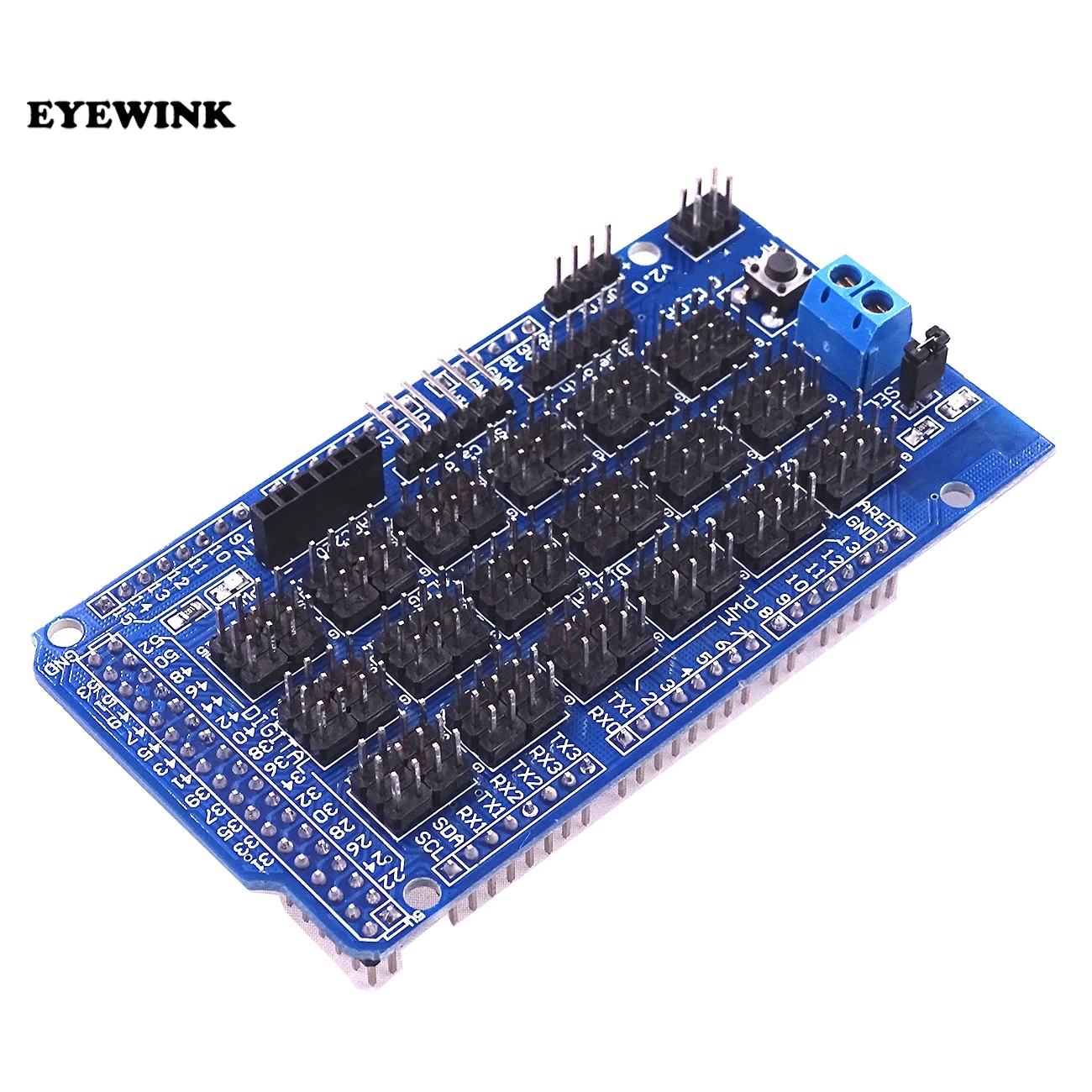 Датчик mega Shield V1.0 V2.0 выделенная Плата расширения датчика для arduino mega 2560 r3