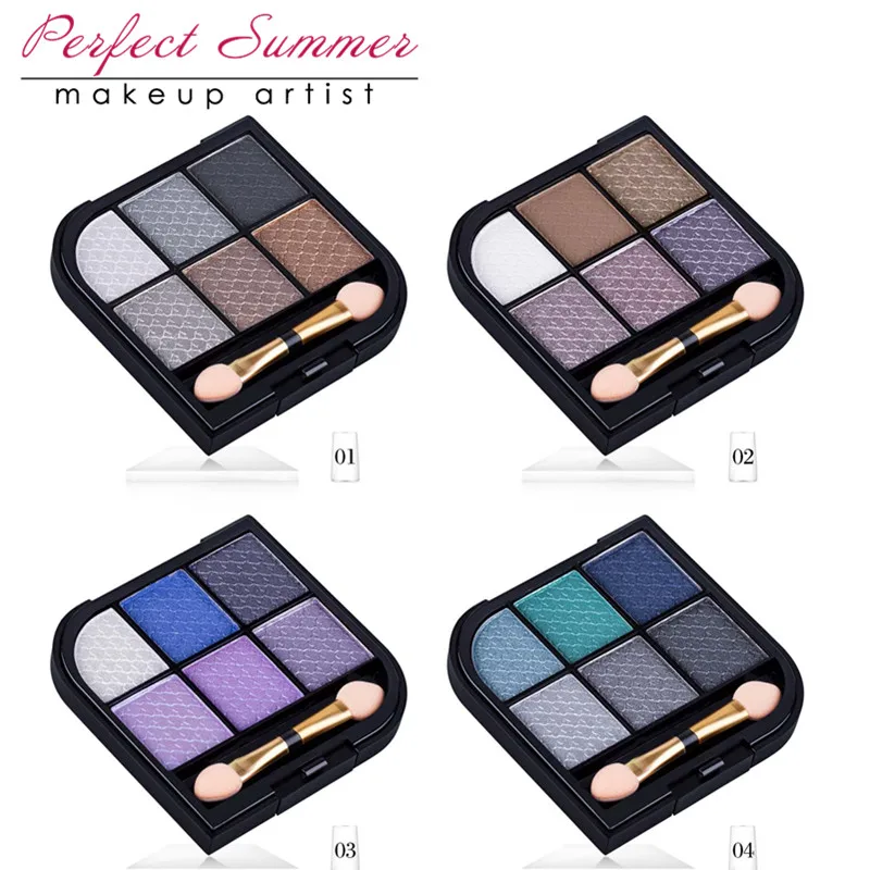 Идеальная летняя красочная палитра теней для век высокого качества Pro модная