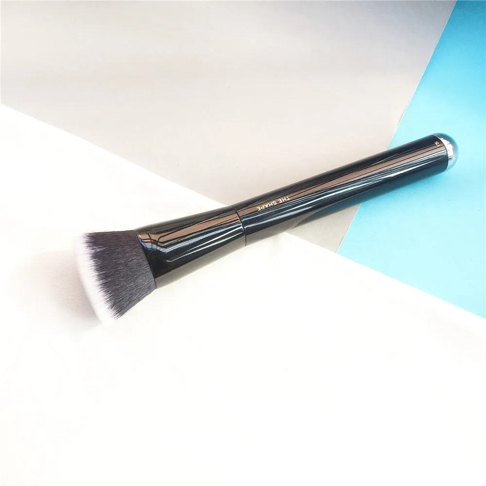 Bd beauty The shape Brush#15-Плоская верхняя контурная основа/Крем-Кисть для макияжа