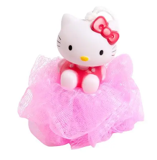 (5 шт./лот) мультяшный бантик хлопок марлевые банные мяч макияж мяч|bath ball|ball bathballs