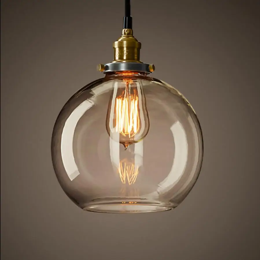 EuSolis Лофт стеклянный подвесной светильник Pendientes Avize Hanglamp Pendente Iluminacao Luzes Hanglampen