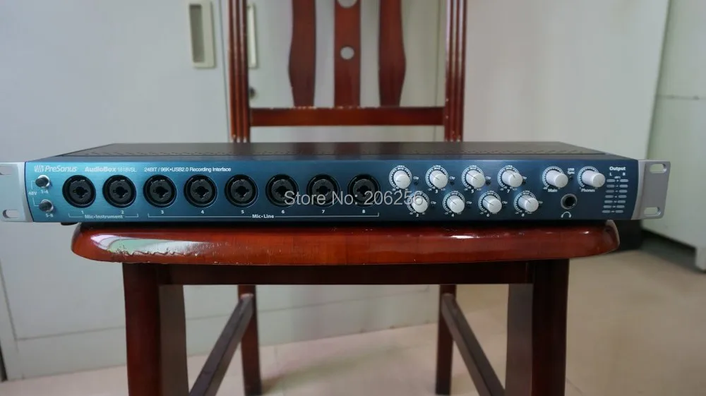 Новый PreSonus audiobox 1818VSL профессиональный аудиоинтерфейс с ADAT группа записей advanced 18x18