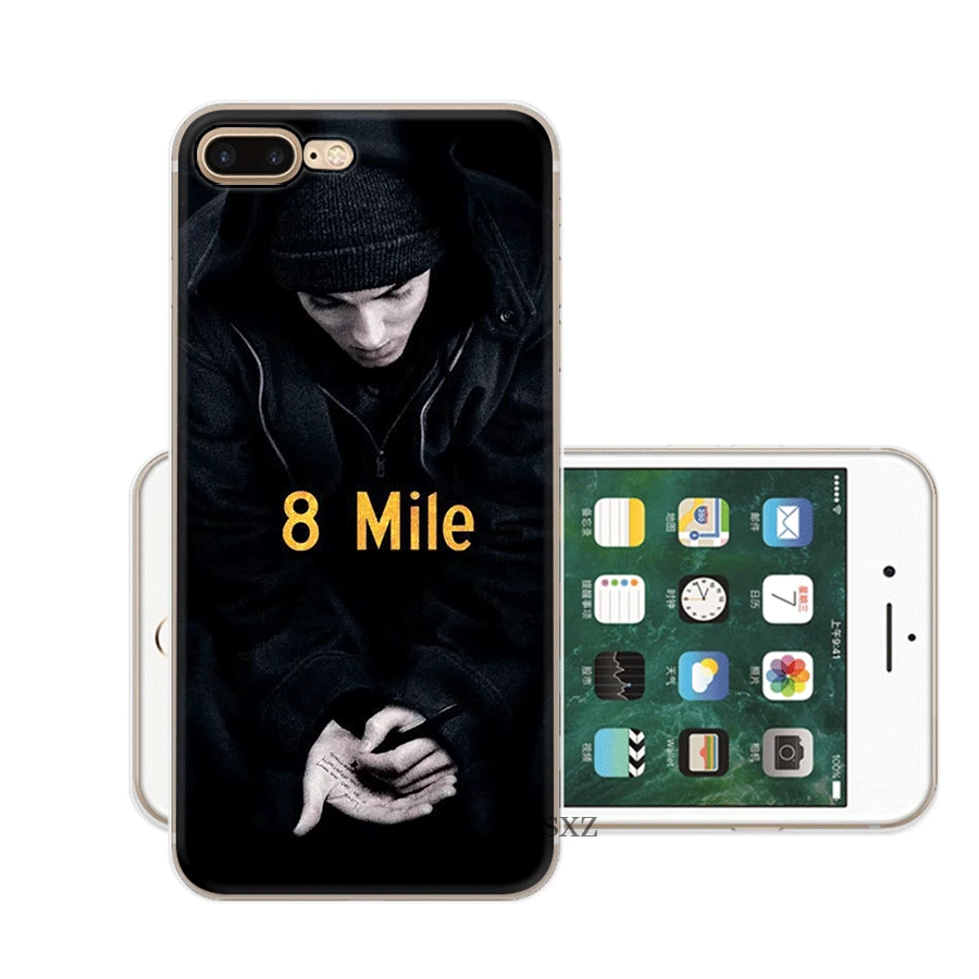 Чехол для мобильного телефона Desxz Rapero Eminem iPhone 6 6s 7 8 Plus 11 Pro X XS Max 5 5S SE |