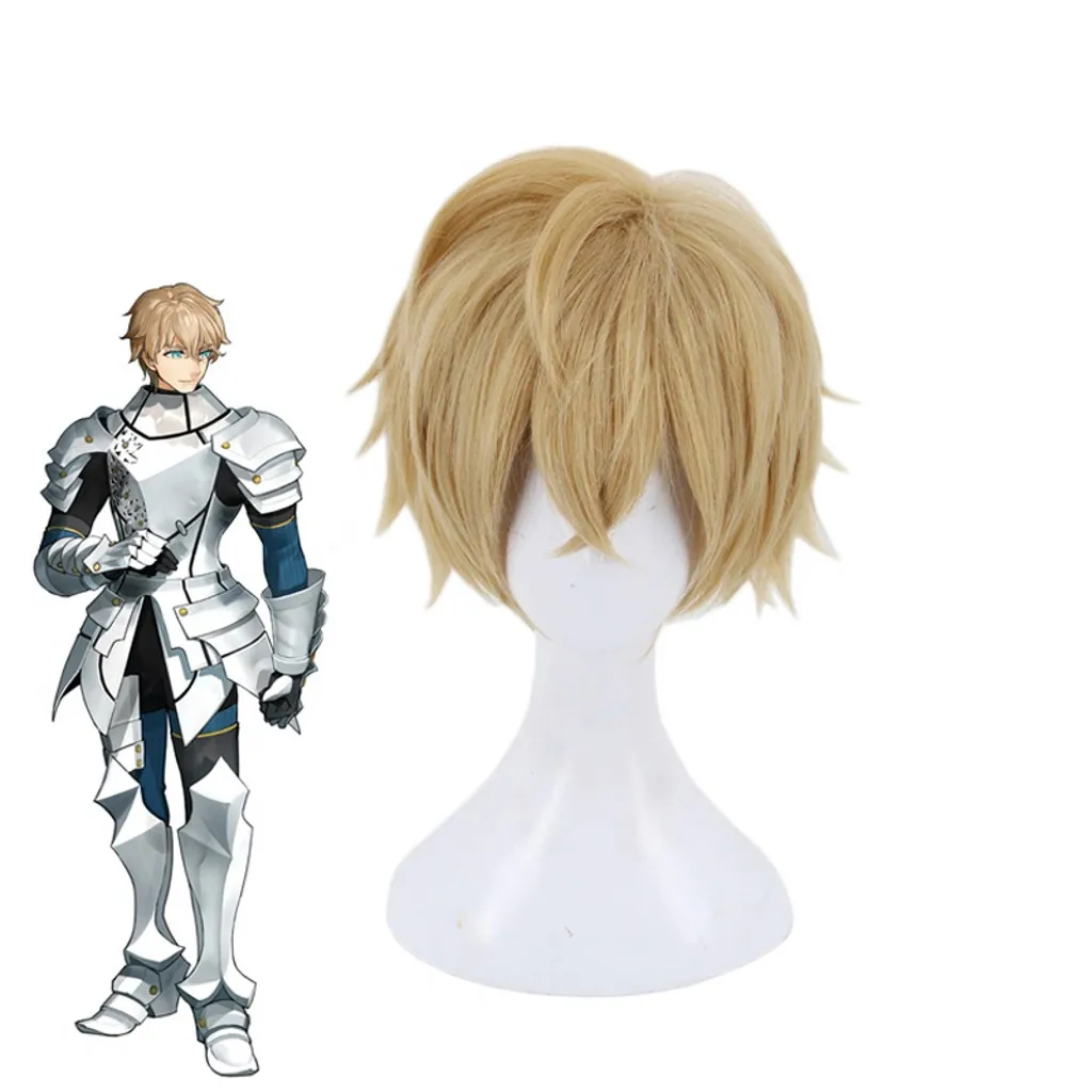 Shumeier FGO Fate Grand Order Gawain парик косплей костюм Fate/дополнительные мужские короткие