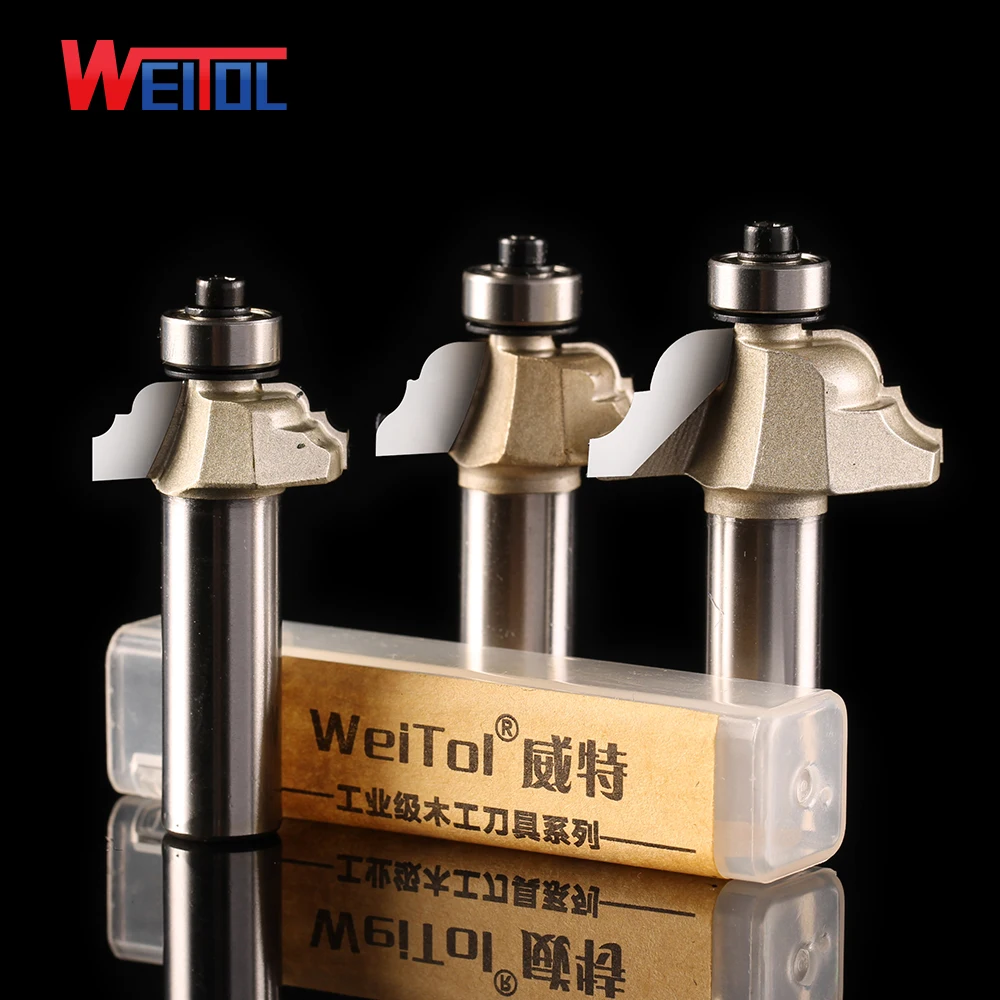 

Weitol free shipping 1 pcs CNC Engraving Router Bit Trimmer Chamfer Carving Tool cnc engraving bit for cutting wood