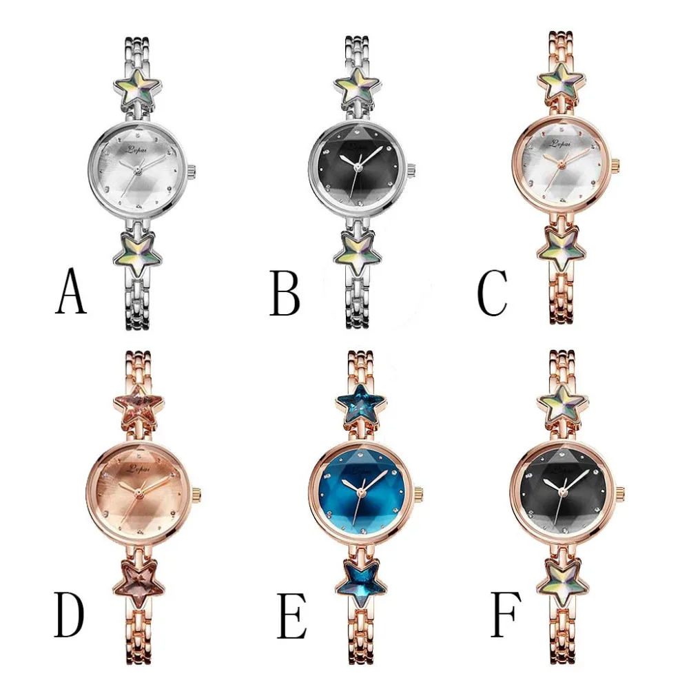 LVPAI Reloj модные темпераментные женские часы с поднятым циферблатом кварцевые Стразы с ремешком из легированной стали часы-браслет женское платье Clcok# B