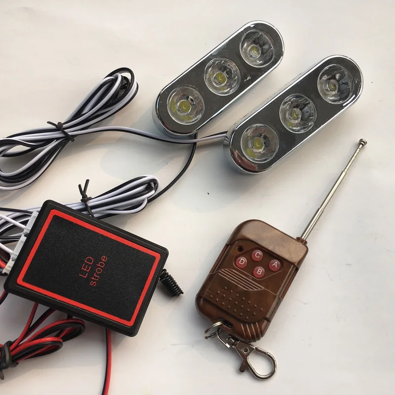 Светодиодная вспышка высокой мощности с Дневной светильник автомобиль мотоцикл