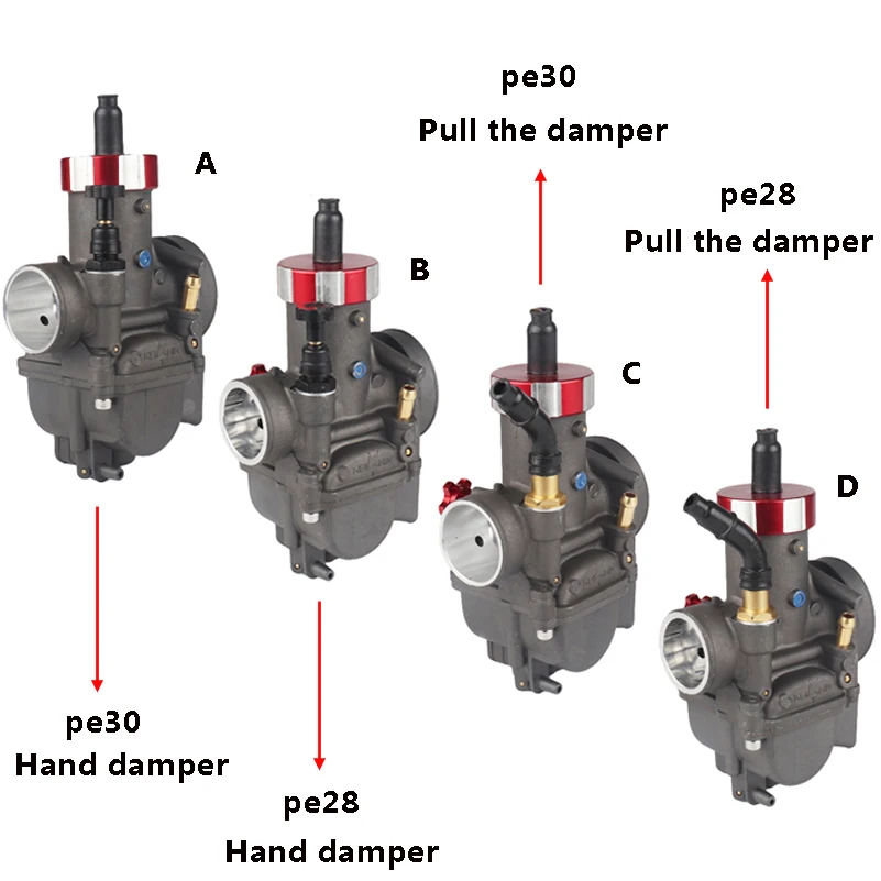 Super Performance Carburetor Fit For Manual KEIH PE28 PE30 Racing Motorbike Moped Scooter Dirt Bike ATV Quad | Автомобили и