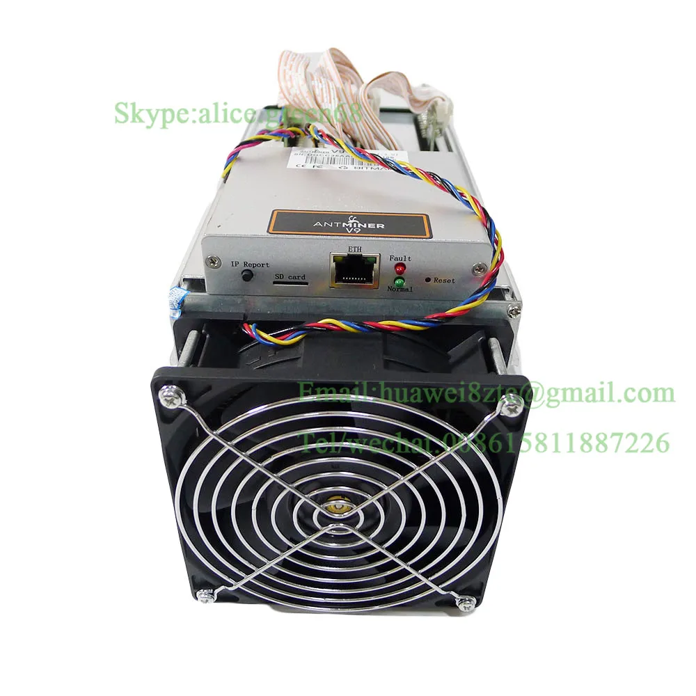 Новинка Antminer V9 4 T/S Майнер биткоинов asic 16nm BTC BCC BCH машина|Сетевые коммутаторы| |
