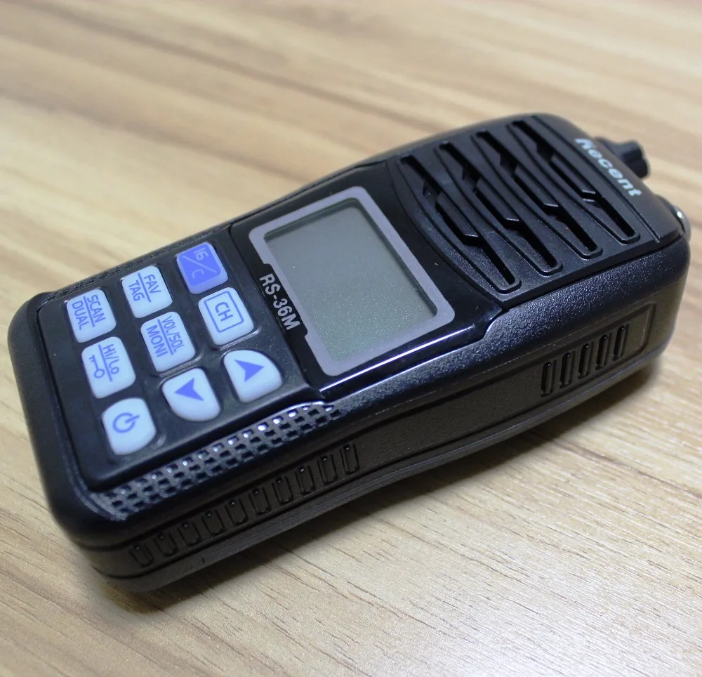 

2pc RS-36M Waterproof IP67 Buoyant VHF Marine Handheld Radio Transceiver flashing floating walkie-talkie for boat 5w tri-watch