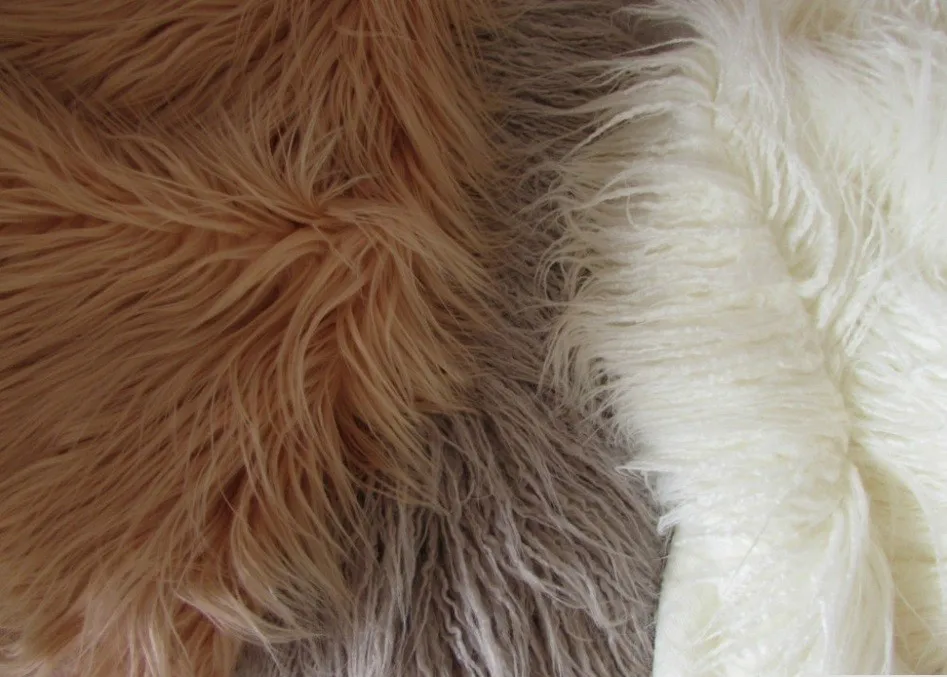 Faux Flokati Fur Newborn baby Photography Prop Rug Baby swaddle blanket backdrop Background | Blanket &amp Swaddling