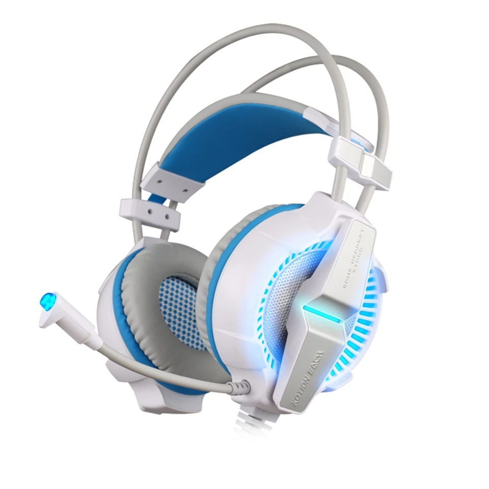 KOTION каждый G7000 USB Игровые наушники С микрофоном 7 1 Surround Sound стерео вибрации