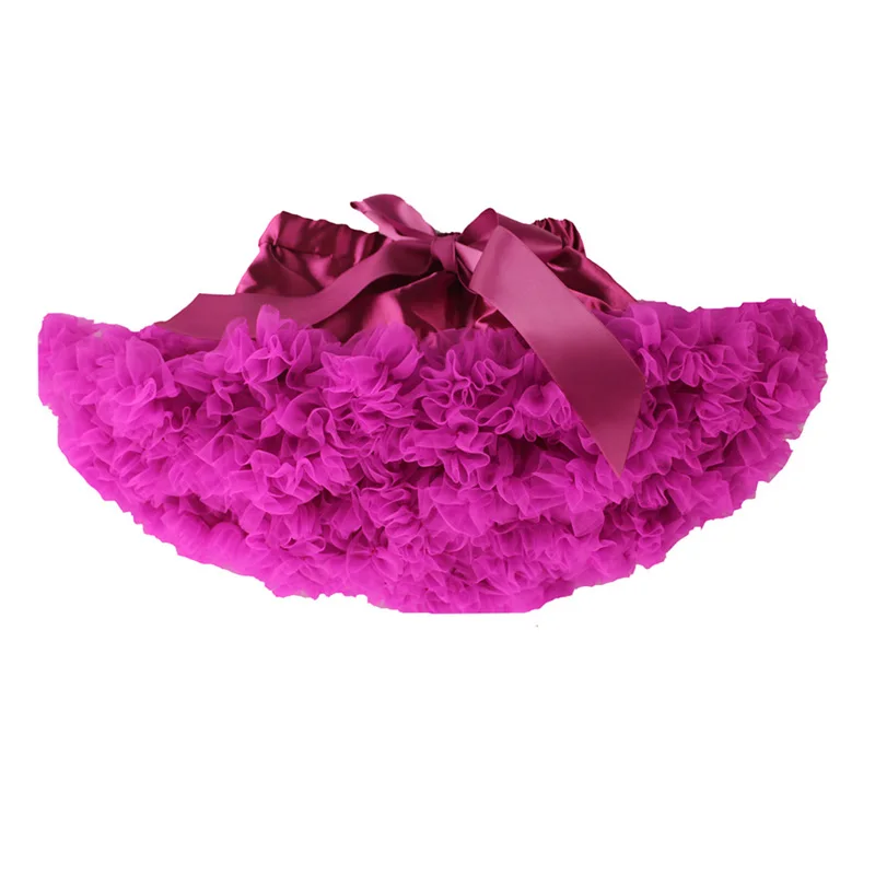 Модная одежда для девочек шикарные юбка пачка принцесса pettiskirt балета Танцы Дети