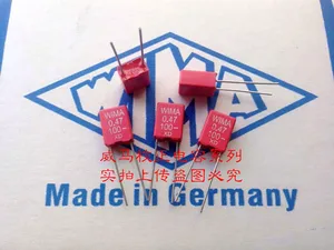 Конденсатор WIMA 2020, горячая Распродажа в, 474 мкФ, 100 в, 0,47 мкФ, 100 мкФ, MKS2 P, 5 мм, аудио 0,47, конденсатор, бесплатная доставка, 10 шт.20 шт.