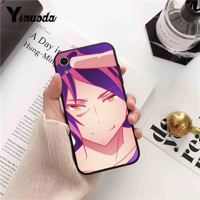 Чехол для телефона Yinuoda No Game NO life Anime iPhone 5 5Sx 6 7 7plus 8 8Plus X XS MAX XR 10 11 pro max | Мобильные