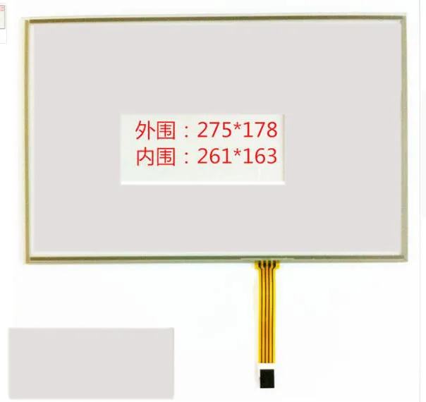 12.1 Inch Touch Screen industrial control grade 12 inch 16:10 four wire resistive touch screen 275*178 | Компьютеры и офис