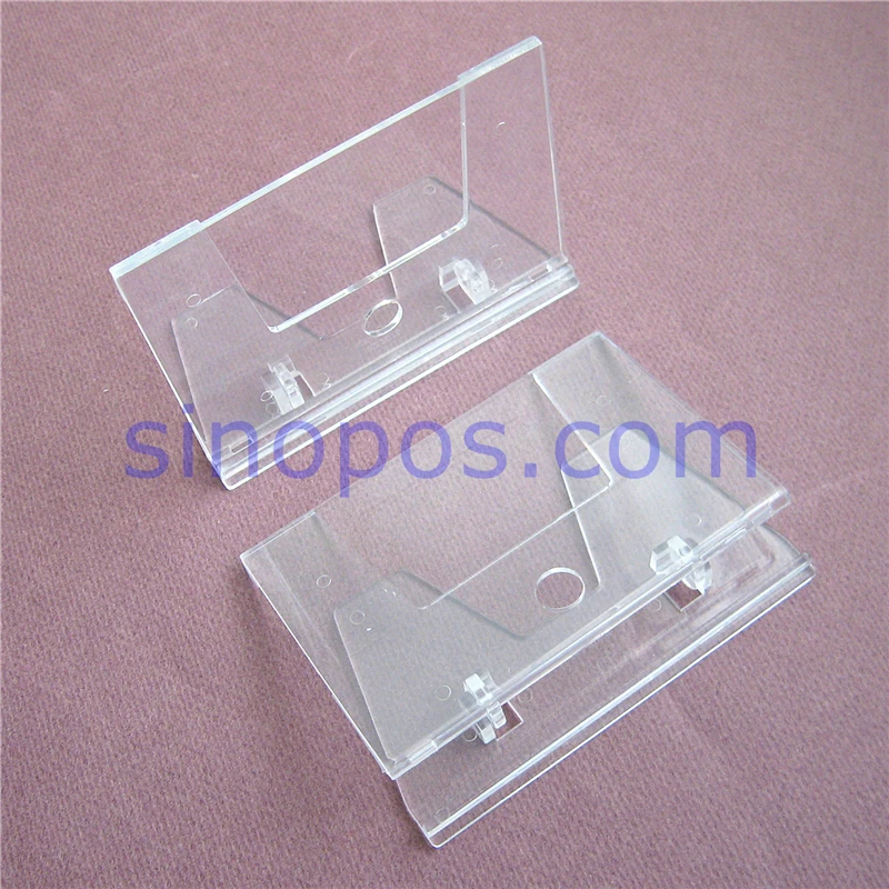 Прозрачный держатель для карт регулируемая стойка столешница с l дисплеем