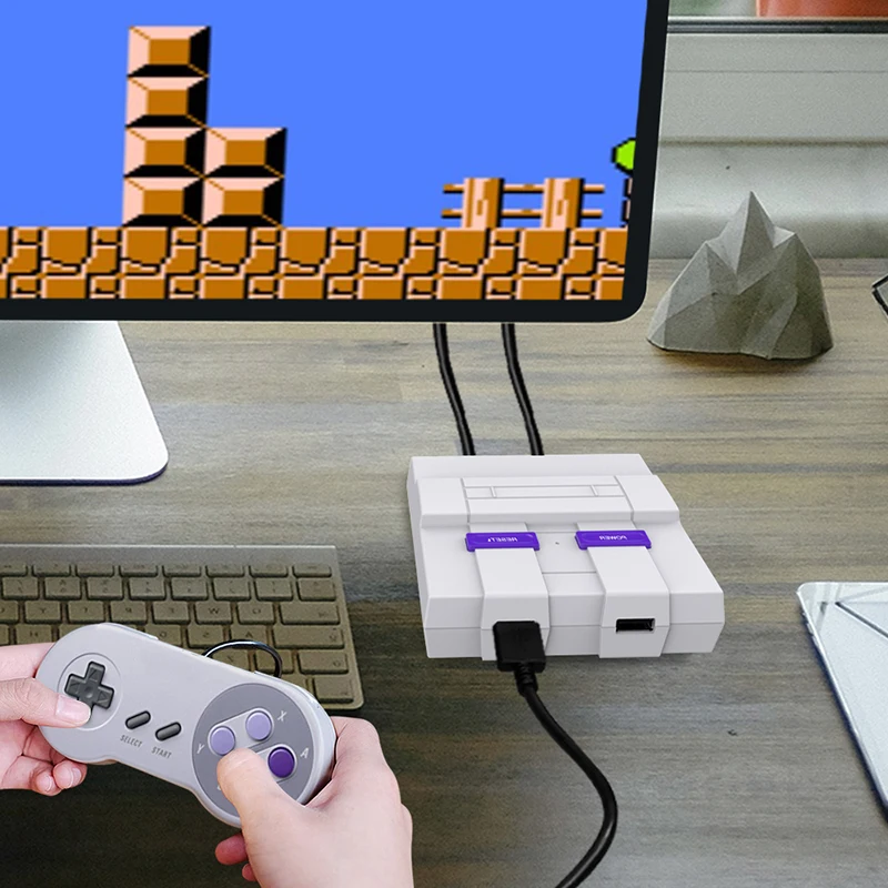 Корпус для SNES Raspberry Pi Mini сменный корпус совместимый с 3 Model B 2B и +|Смарт-аксессуары| |