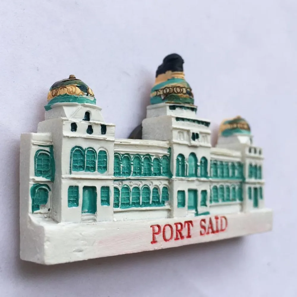 Egypt Port Said National Museum World Travel Tourist Souvenirs Fridge Magnet Refrigerator Magnetic Sticker Home Decorations Gift | Дом и сад